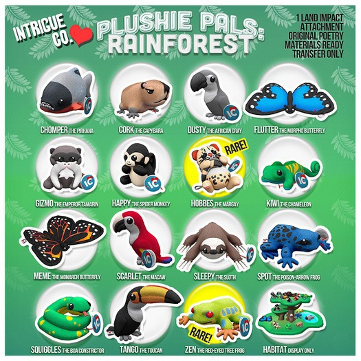 Intrigue Co. - Plushie Pals: Gizmo the Emperor Tamarin