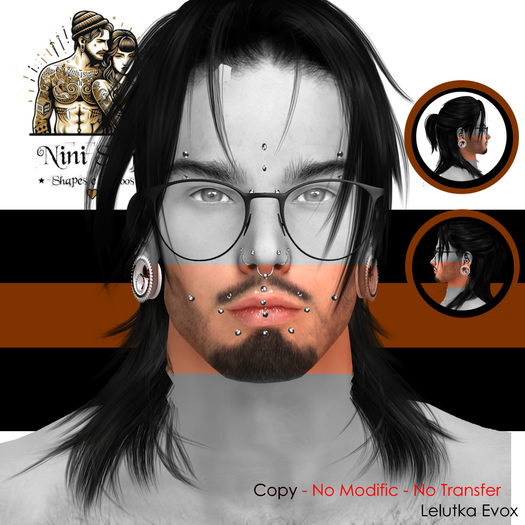 .::.[N.S] .::.  Beard Goatee Pack