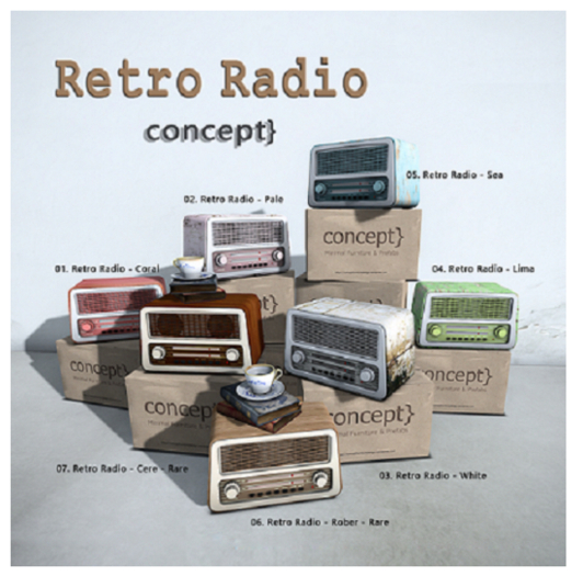 Concept} *06. Retro Radio - Rober - RARE