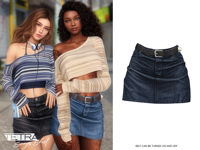 TETRA - Sonya Skirt (Ink)