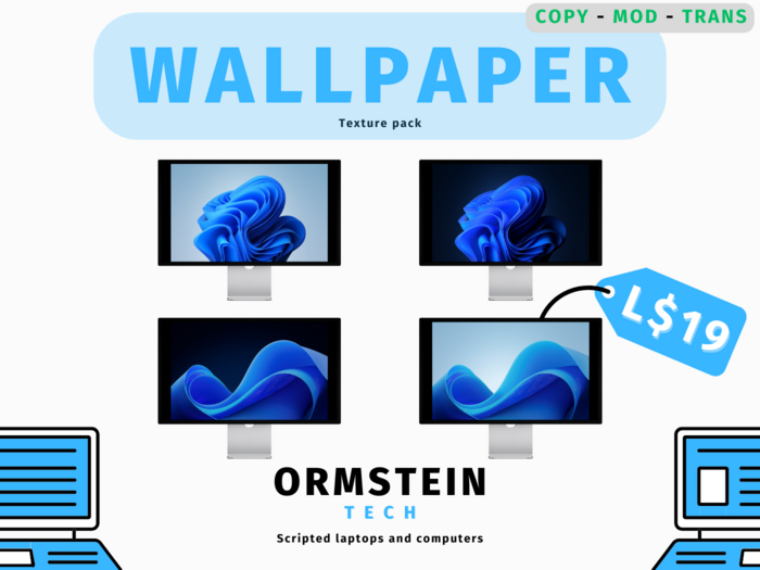 Ormstein Tech - Tiles wallpaper texture pack