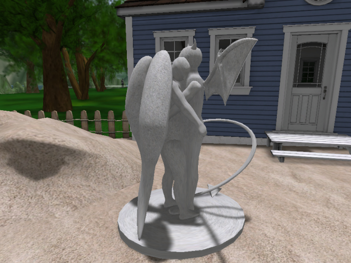 Statue - Devil + Angel