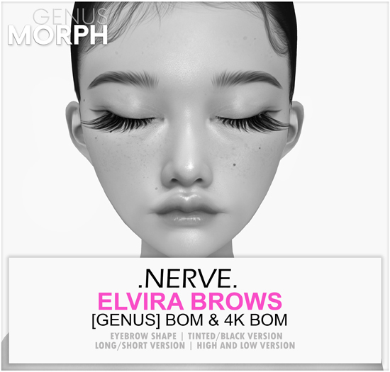 *Nerve* Elvira brows - genus DEMO [unpack]