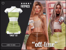 "Off-Line" x "Emilie" Set / Fatpack
