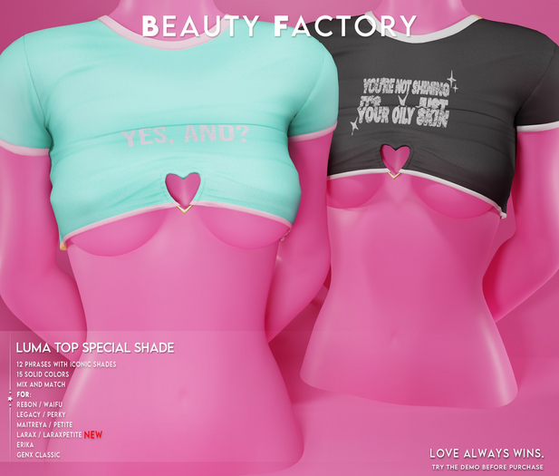 .BF. Luma Top V3 FATPACK