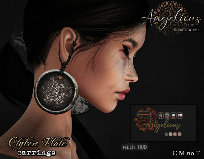 .AngelicUs. Otyken Plate  earrings 