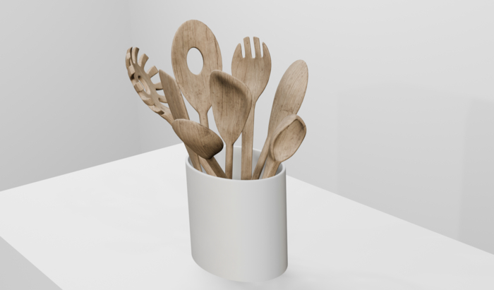 Luxury decor: kitchenware