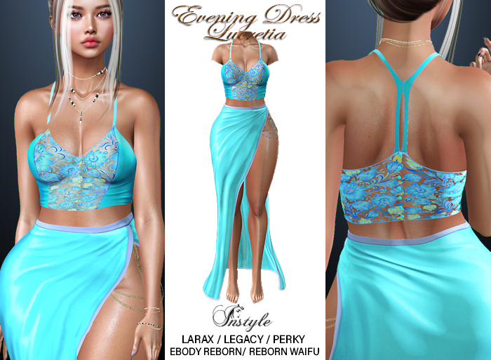 Sale !! InStyle .::Evening Dress Lucretia::..Blue