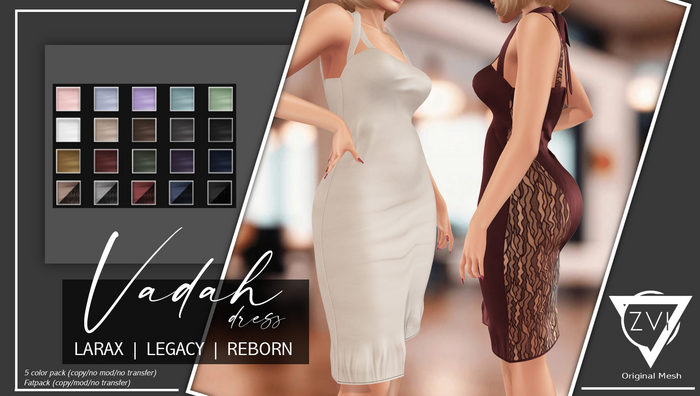 ZVI. Vadah Dress - Fatpack