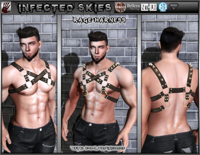 *IS* Rage Harness Brown 