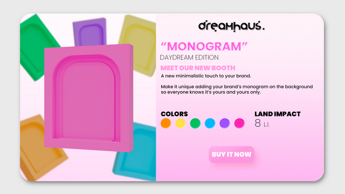 dreamhaus. [B] monogram #DAYDREAM