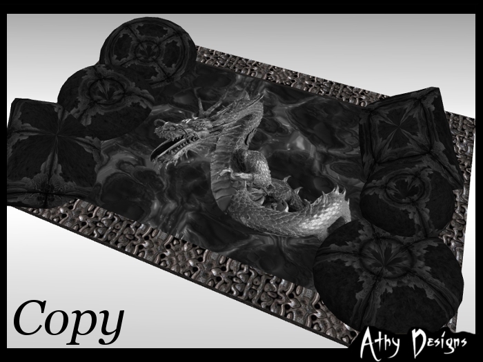 Athy Designs - Castle Canyon Cuddle Rug - Dragon Rug - Dragon Cuddle Rug