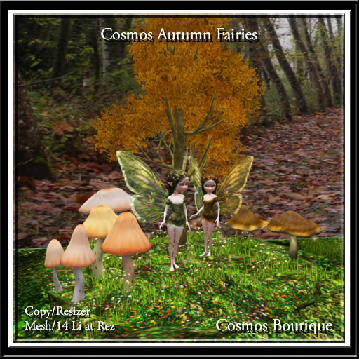 Cosmos Autumn Fairies MESH (BOX)