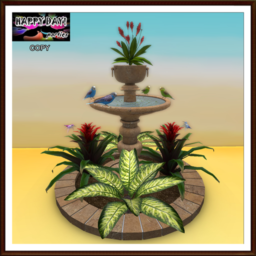 Summer - Tropical Fountain