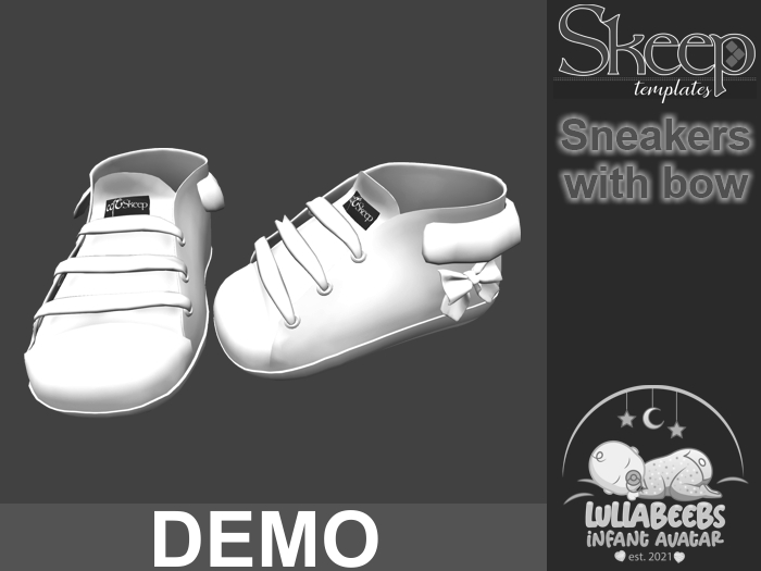Skeep - LullaBeebs - Sneaker with bow - DEMO