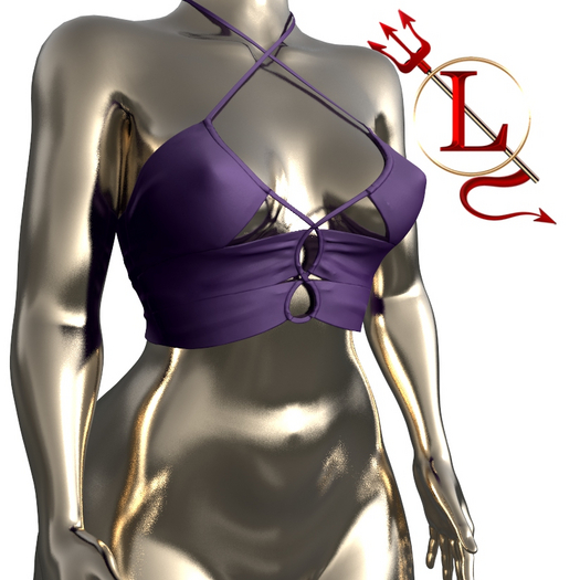 Purple Hollie Top