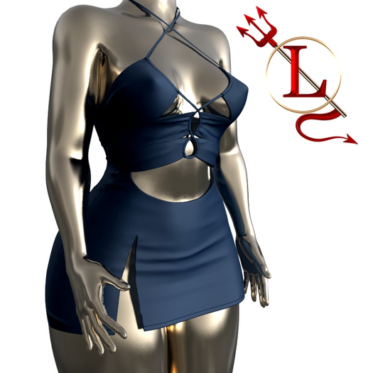 Navy Kay Dress