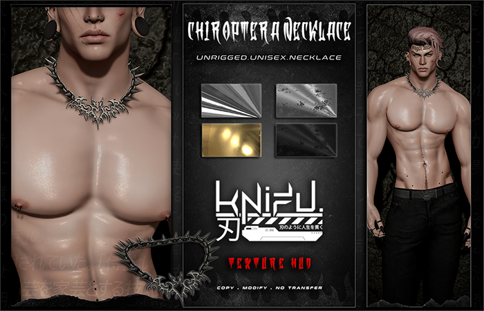 KNIFU. Chiroptera Necklace