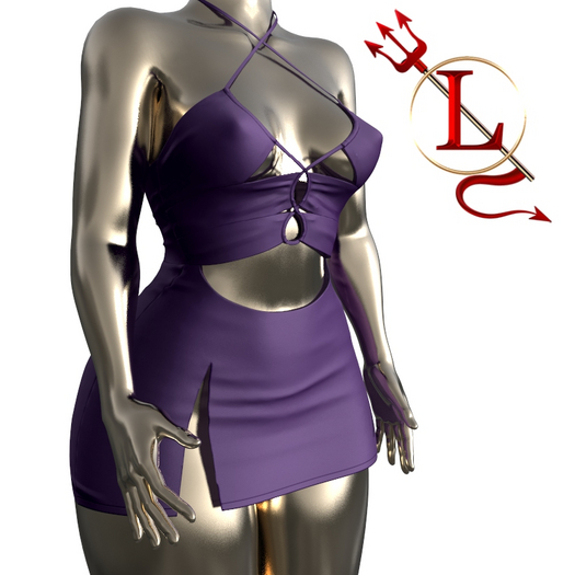 Purple Kay Dress