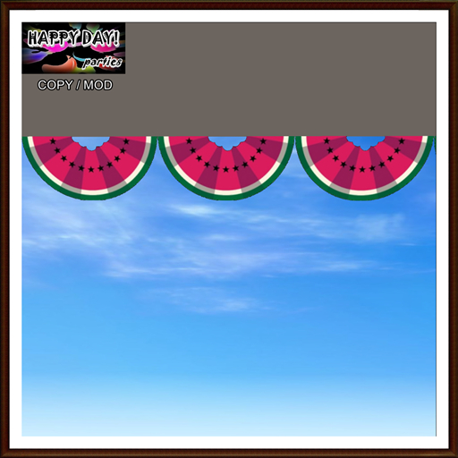 Summer - Watermelon Bunting