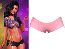 Adria Booty Shorts 2.0 [Light Pink] - Maitreya Lara • LaraX • Petite • PetiteX • Legacy • Reborn Clothing
