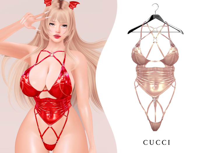 .cucci.  K.D.A. Bodysuit NUDE (add me)
