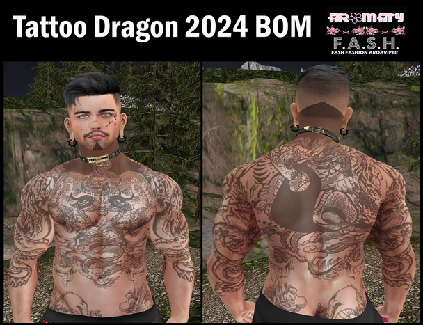 F.A.S.H VIPER Tattoo Dragon 2024 BOM