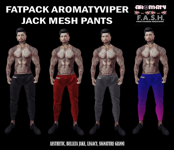 FATPACK AROMATYVIPER - JACK MESH PANTS