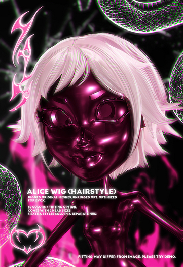 naja // alice wig demo