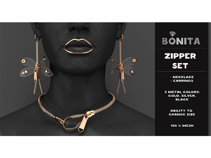 *Bonita* Zipper set