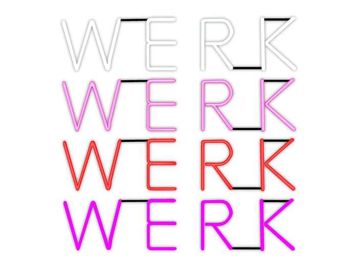 Garbaggio // Work Room - WERK Neon Sign