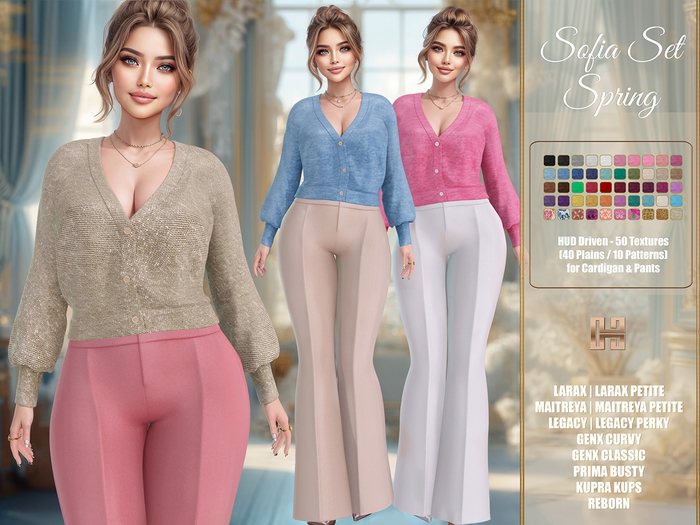 [hh] Sofia Cardigan Set SPRING