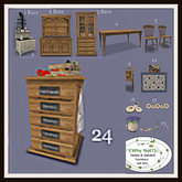 24.{Why Not?} Carberry Country Kitchen Vegetable Cabinet