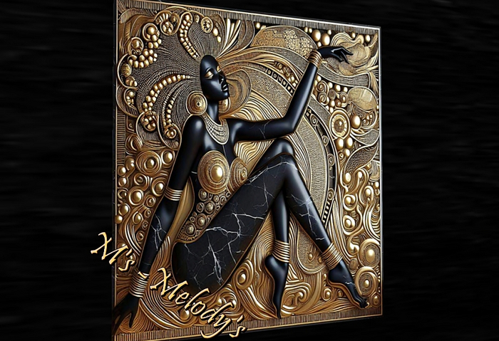 M's - Bas-relief - "Sun Goddess"
