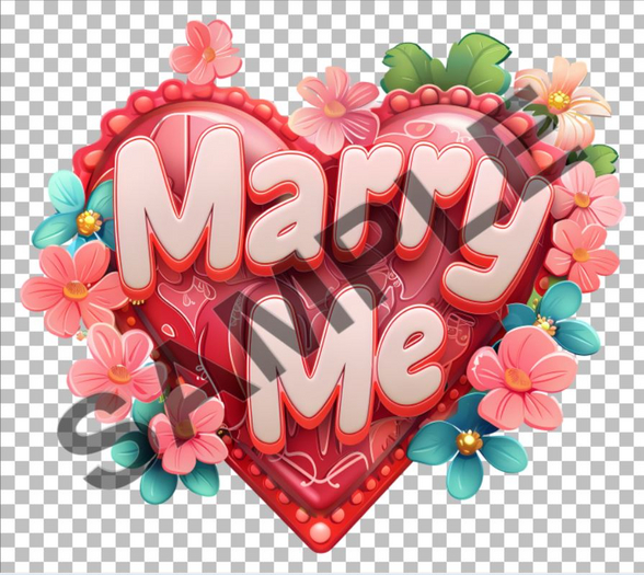 Bruceever - Marry me - png  (Texture  with transparent background)