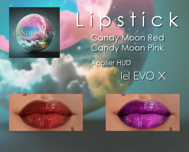 Candy Moon - Lipstick (Red/Pink)