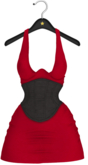 Little Star : Tauri Dress - Rainbow Red