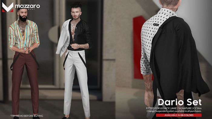 [Mazzaro] Dario Shirt - Fatpack (packed)