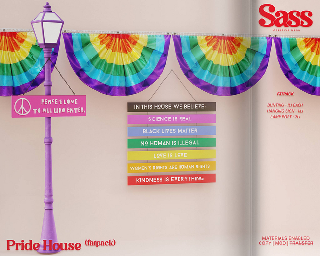 Sass [Pride House] Fatpack