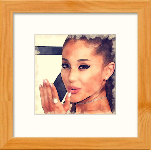 .:Serenity.Bates.: Canvas Ariana Grande
