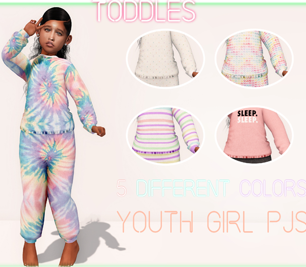 {Toddles} Tie Dye Pjs. BY