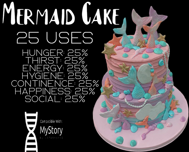 Mystory~Mermaid cake