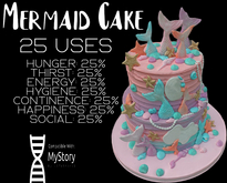 Mystory~Mermaid cake