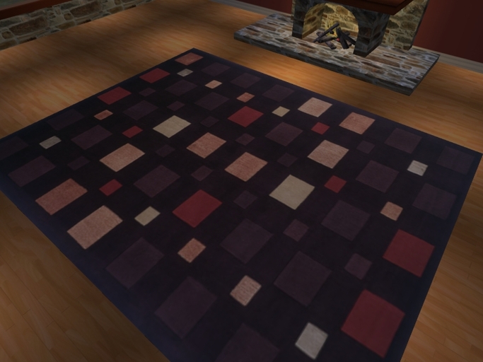Hollywood Squares Area Rug