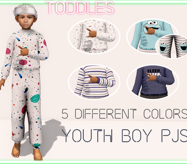 {Toddles} Space Pjs v1. BY