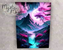 ..(Mystic Moon)..Canvas enchanted 