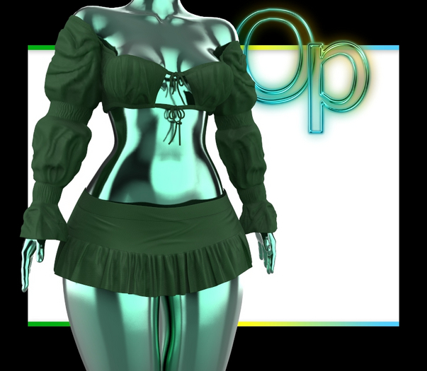 Green Queen Outfit