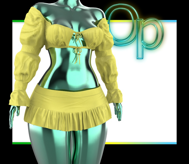 Yellow Queen Outfit