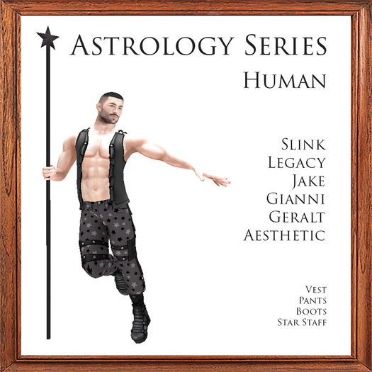 Astrology Series: Human Outfit (Male)