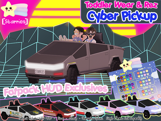 [Starries] Toddler TriStar - Cyber Pickup FATPACK Version